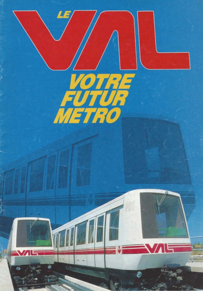 1986 - Plaquette présentation VAL