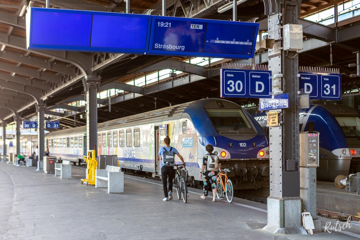 Train TER Gare de Bâle SNCF